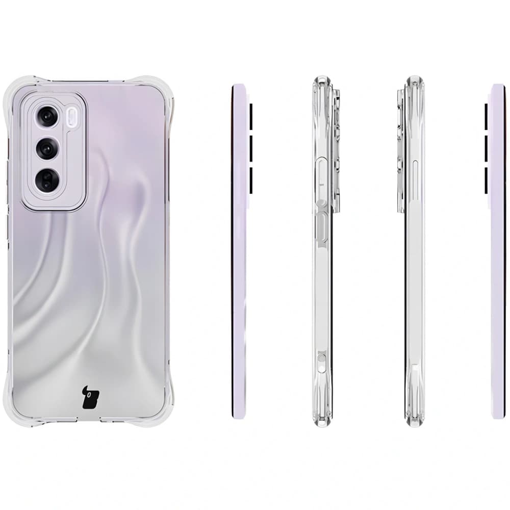 Bizon Case Salpa Oppo Reno 12 Pro klar - 4