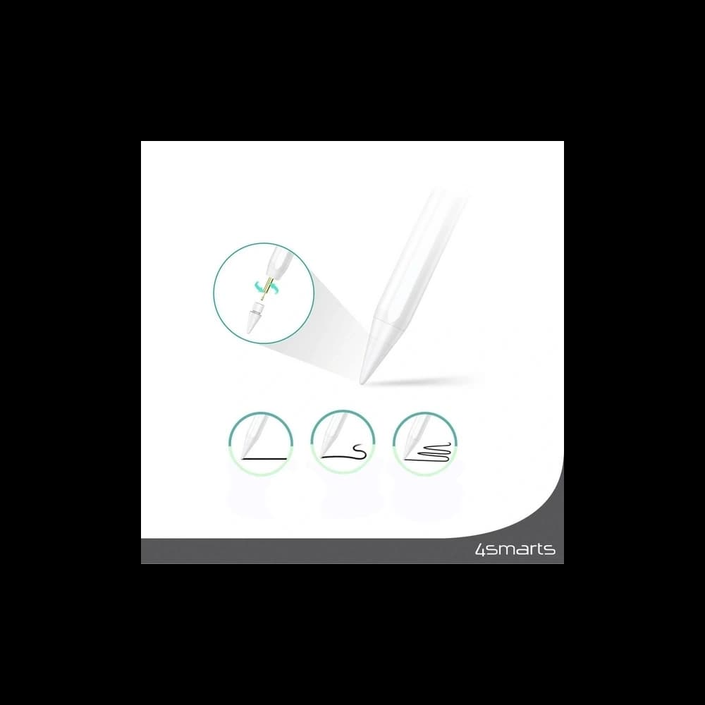 4smarts Aktiver Stylus Stift Bleistift Pro 3 weiß - 3