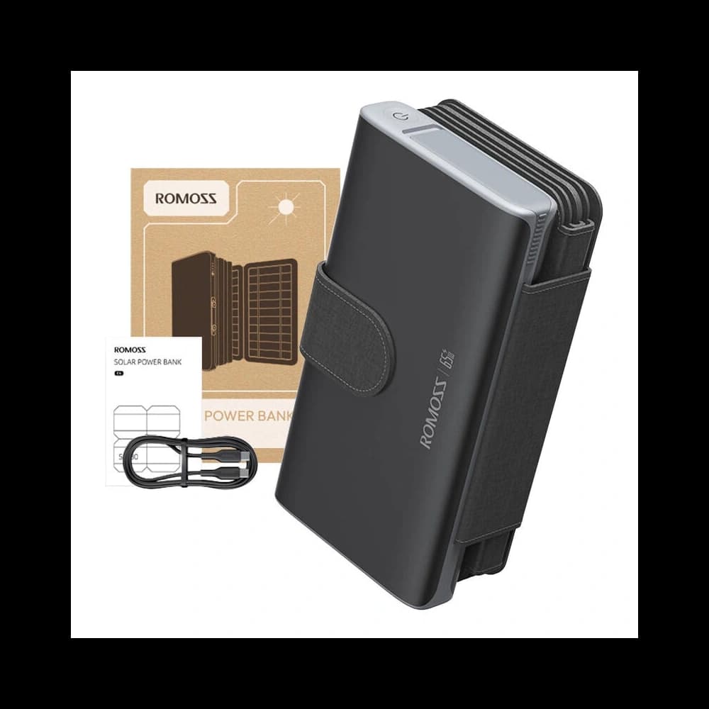 Romoss SPB30 Solar Powerbank 30000mAh 65W (black) - 7