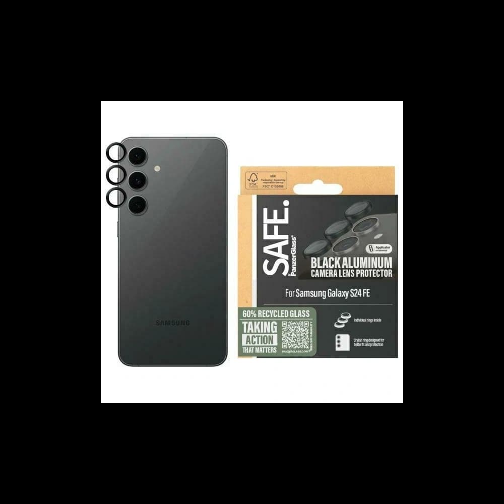 SAFE von PanzerGlass Samsung Galaxy S24 FE Linsenprotektor czarny/schwarz - 1
