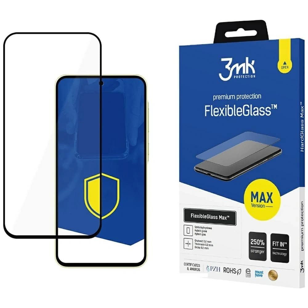 3MK FlexibleGlass Max Samsung Galaxy A35 5G schwarz - 1