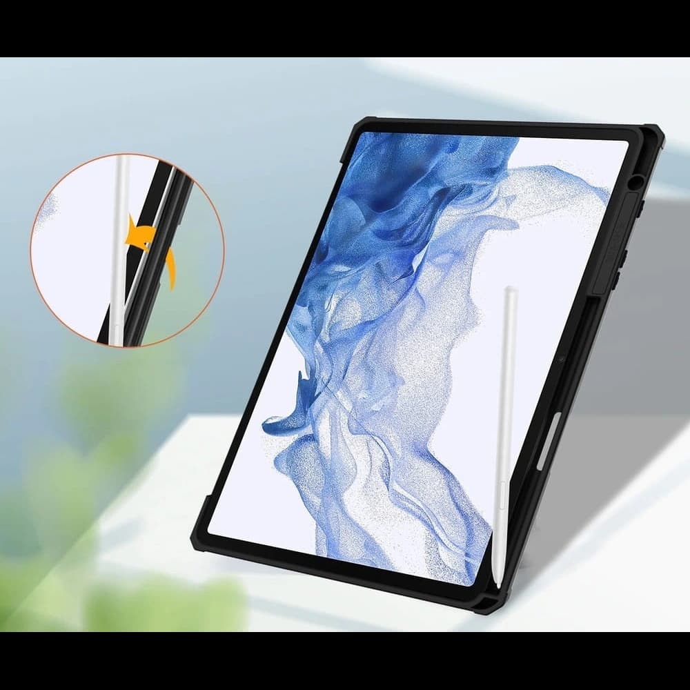 Bizon Case Tab Clear Matt Samsung Galaxy Tab S8 / S7 black - 5