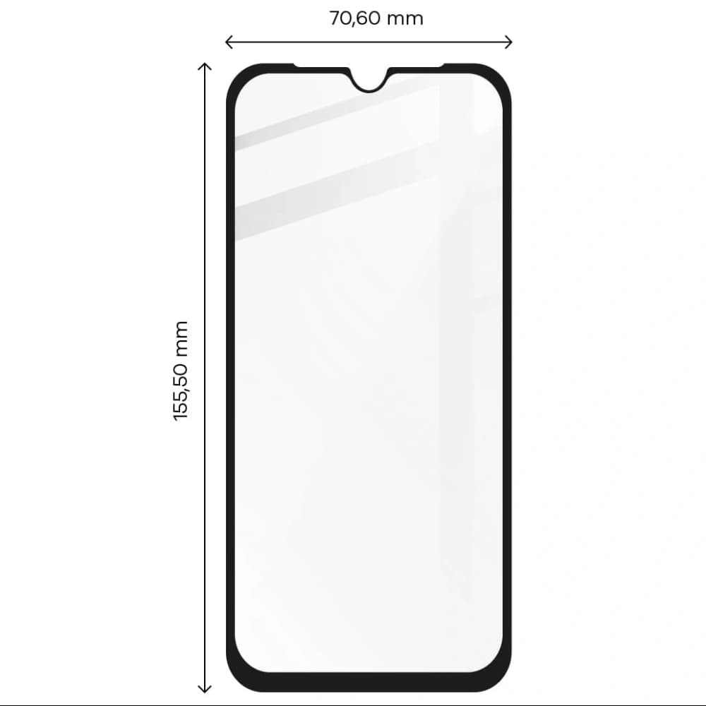 Bizon Glass Edge Xiaomi Poco M3 schwarz - 2