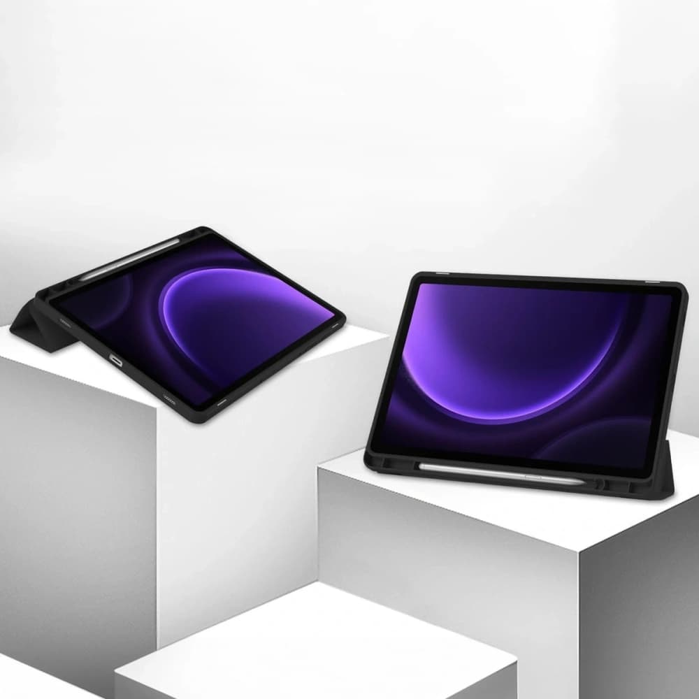 Bizon Case Tab Lizard Samsung Galaxy Tab S9 / S9 FE schwarz - 4