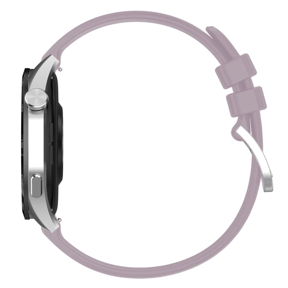 Bizon Strap Uhr Silikon Pro Huawei Uhr GT 5 Pro 42mm/GT 5 41mm/GT 4 41mm helllila - 4