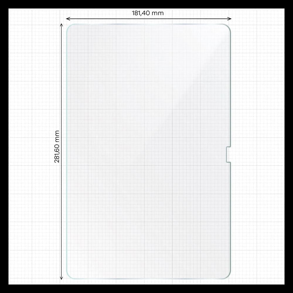 Bizon Film Tab Papirus Samsung Galaxy Tab S10 Plus/S9 FE Plus/S9 Plus/S8 Plus/S7 Plus/S7 FE [2 PACK] - 2