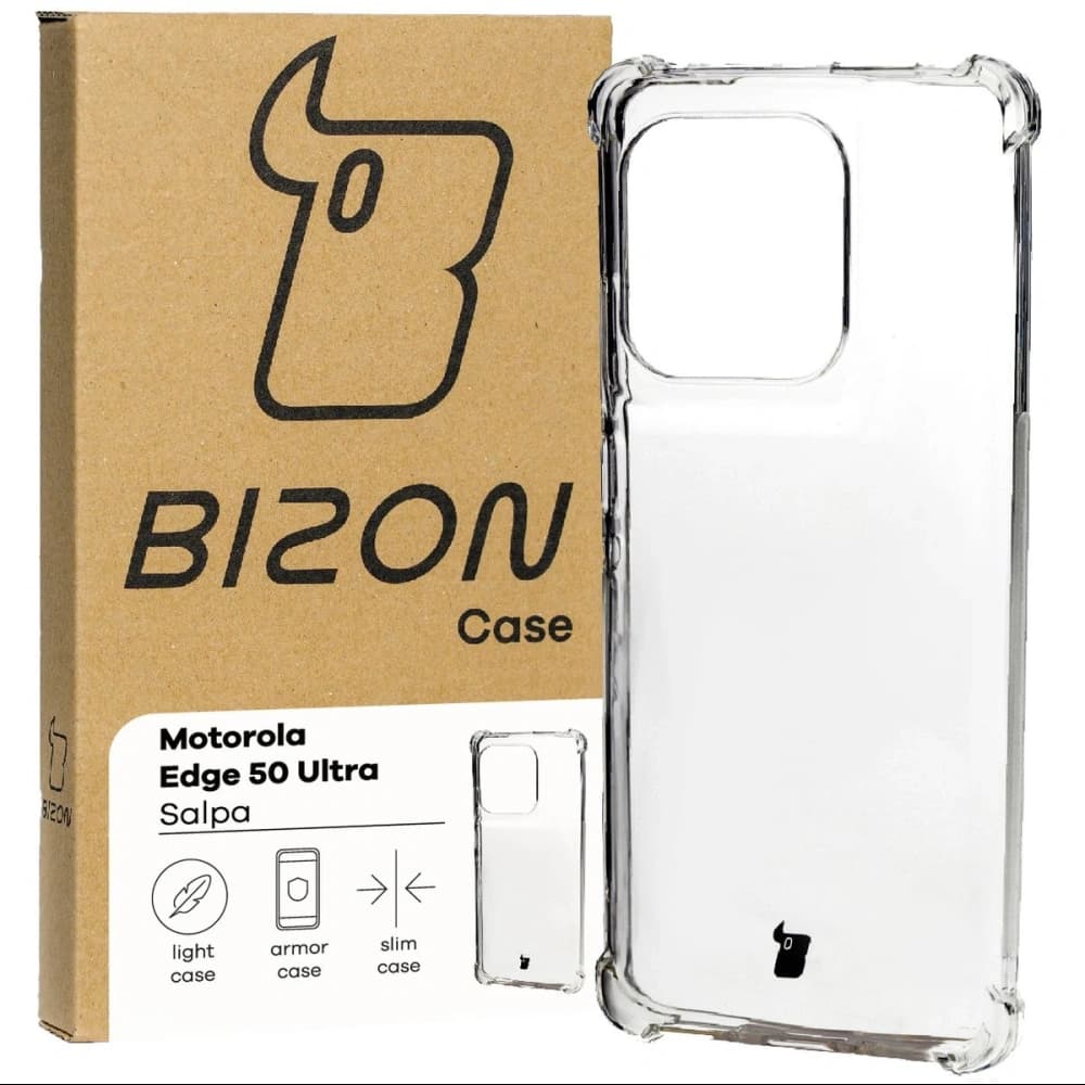 Bizon Case Salpa Motorola Edge 50 Ultra klar - 7