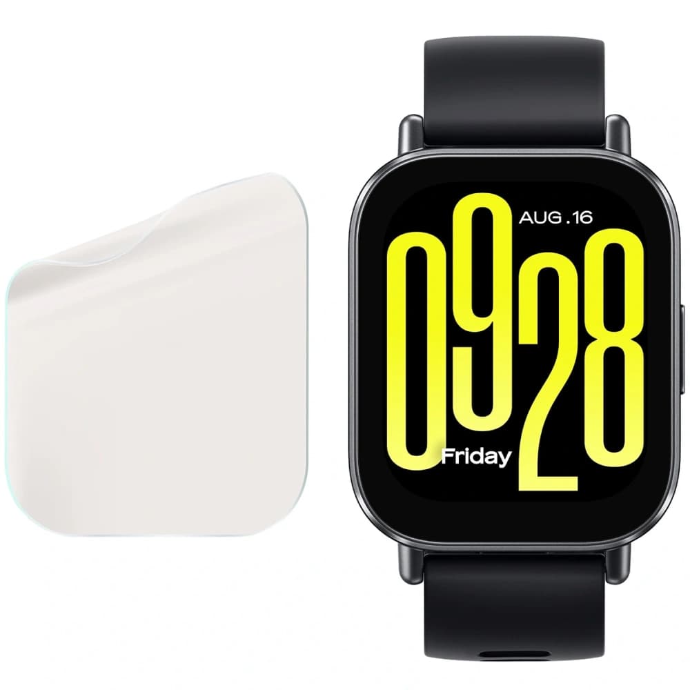 Bizon Glas Uhr Hydrogel Sonne Xiaomi Redmi Uhr 5 Aktiv [2 PACK] - 4