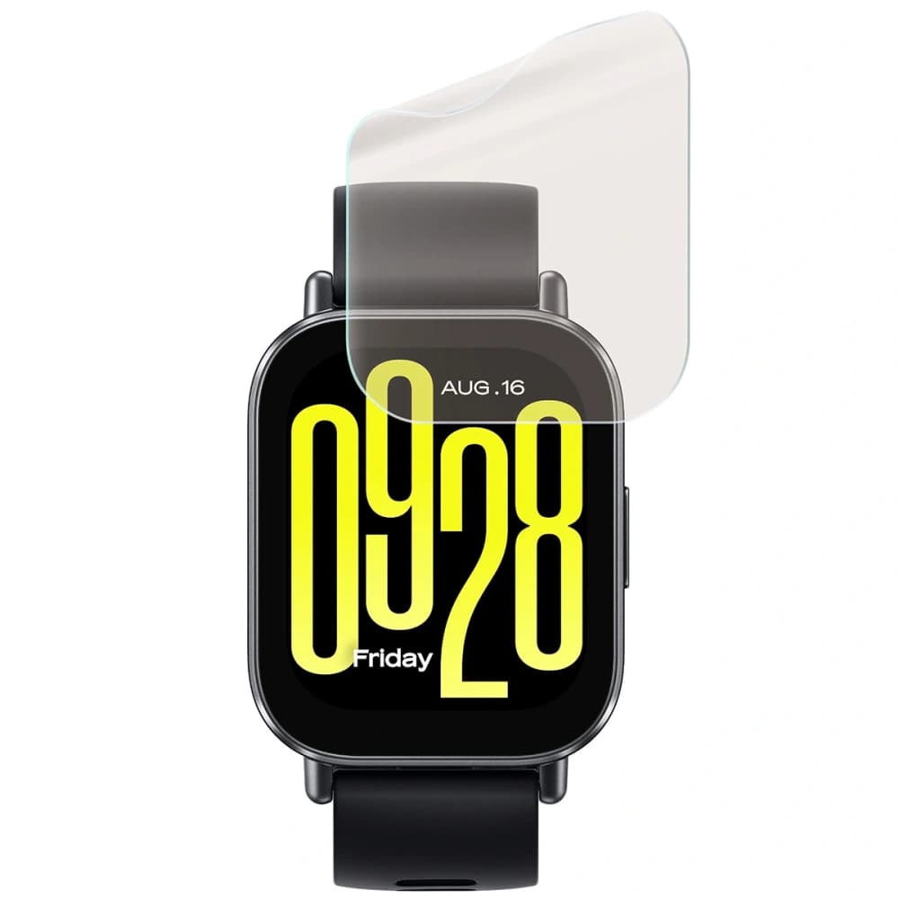 Bizon Glas Uhr Hydrogel Sonne Xiaomi Redmi Uhr 5 Aktiv [2 PACK] - 5