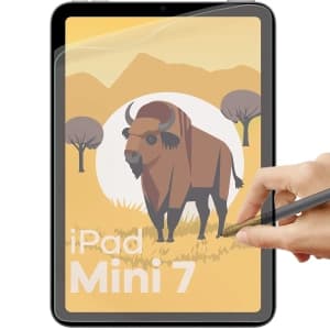 Folia matowa Bizon Glass Hydrogel Sun do Apple iPad mini 8.3" 2024 (7. generacji) [2 PACK]