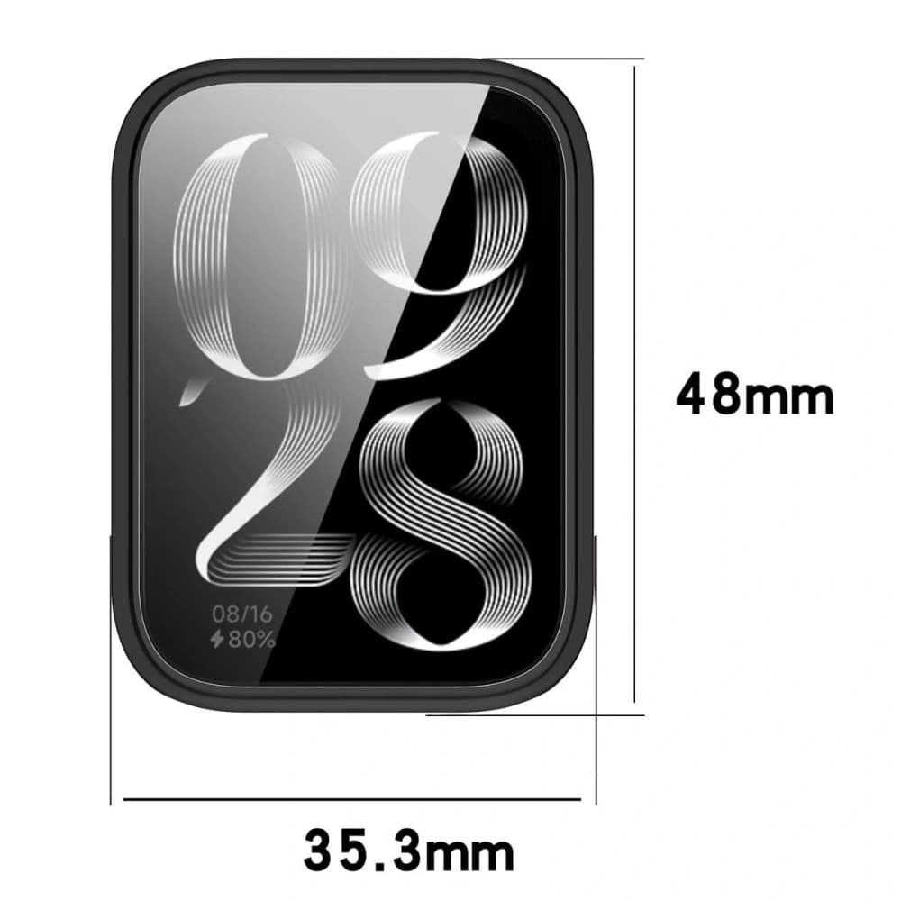 Bizon Case Watch Felipe Xiaomi Mi Smart Band 9 Pro schwarz - 2