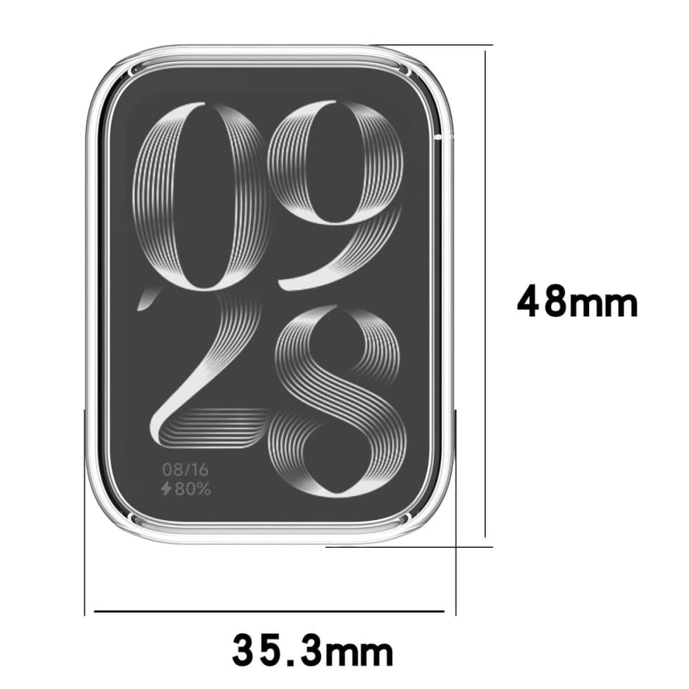 Bizon Case Watch Felipe Xiaomi Mi Smart Band 9 Pro clear - 2