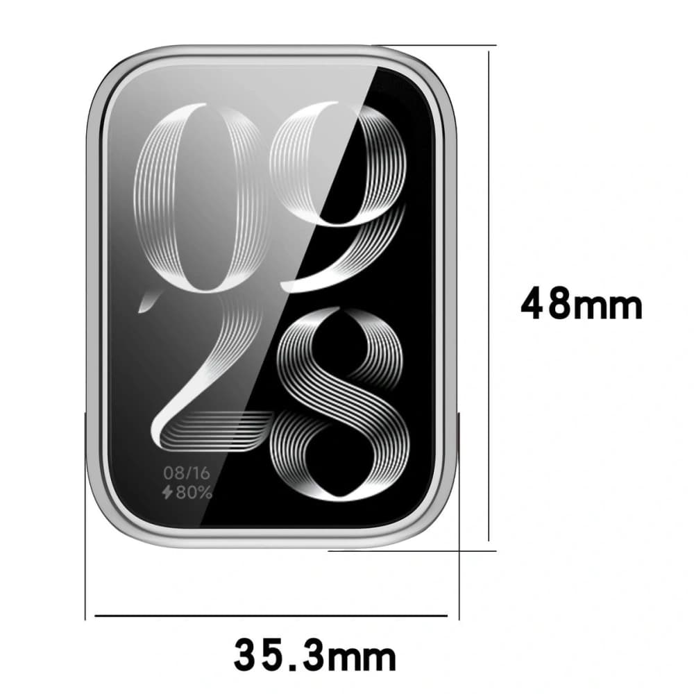 Bizon Case Watch Felipe Xiaomi Mi Smart Band 9 Pro silber - 2