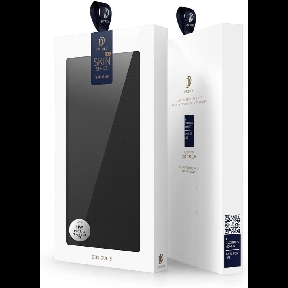 DuxDucis SkinPro Huawei P40 Lite Black + Screen protector - 8