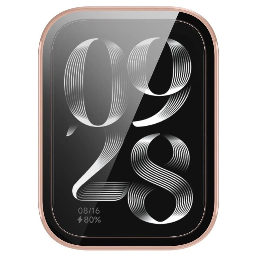 Bizon Case+Glass Watch Xiaomi Mi Smart Band 9 Pro pink - 8