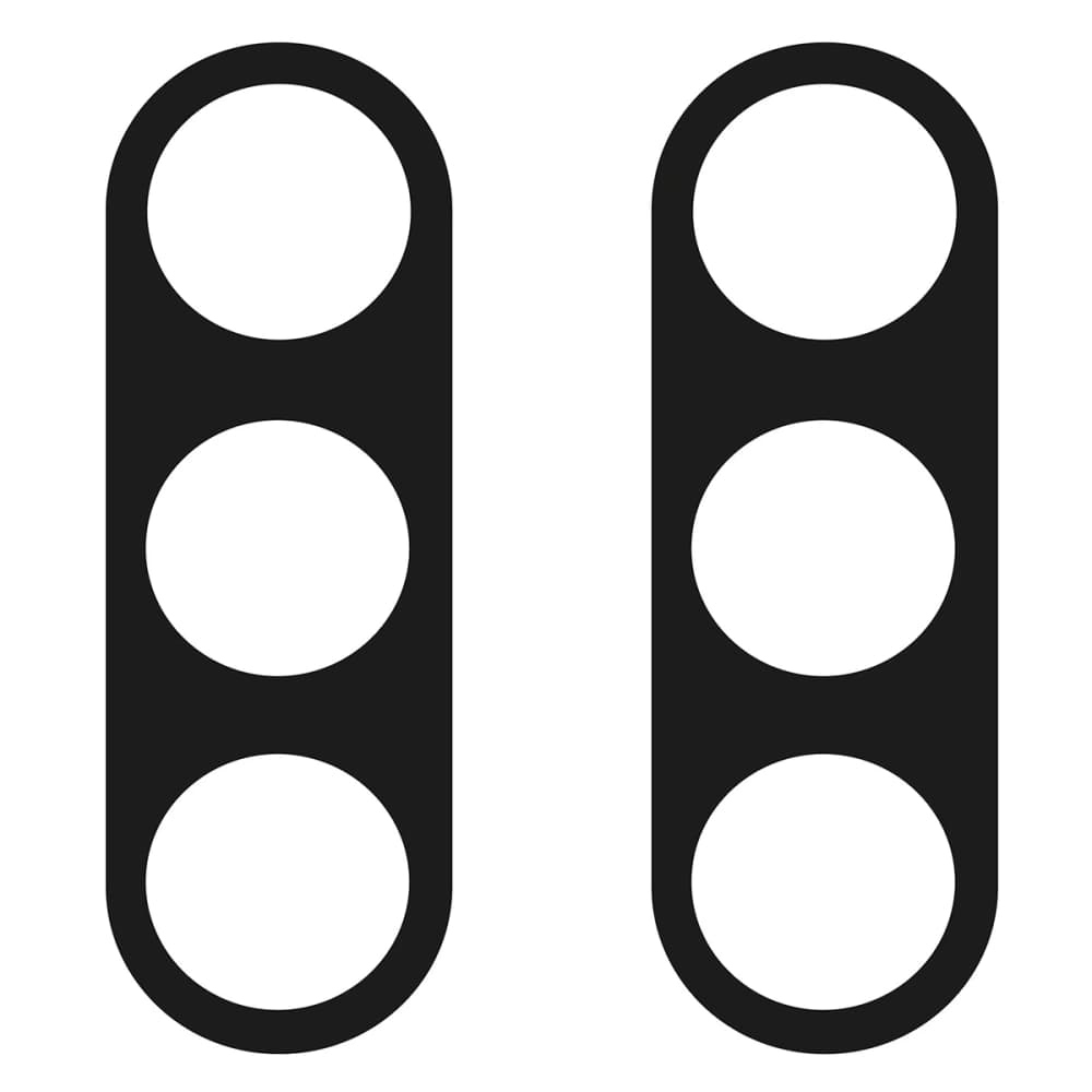 Bizon Glass Lens Samsung Galaxy S25 Plus [2 PACK] - 2