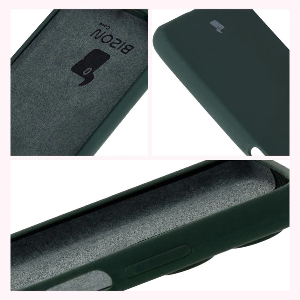 Bizon Soft Case Motorola Moto G35 5G dunkelgrün - 6