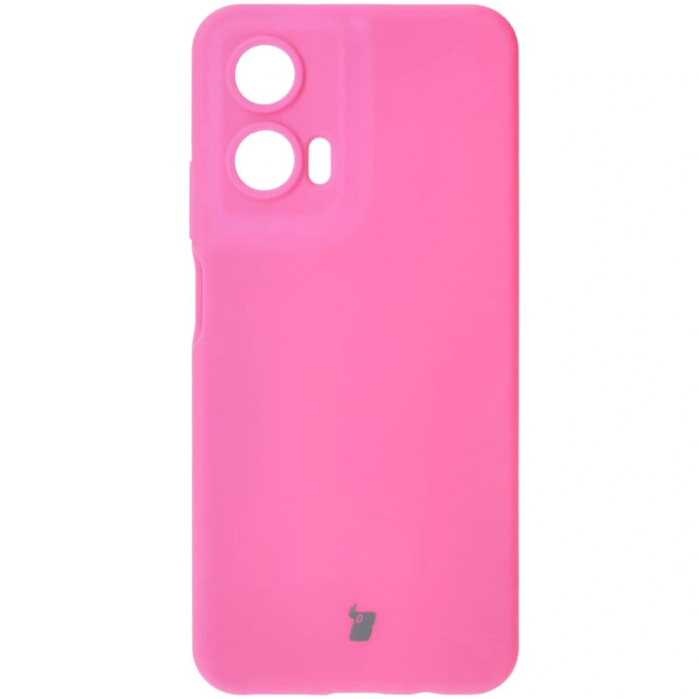 Bizon Soft Case Motorola Moto G35 5G neon pink - 2