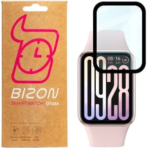 Bizon Glass Watch Edge Hybrid Xiaomi Smart Band 9 Pro black