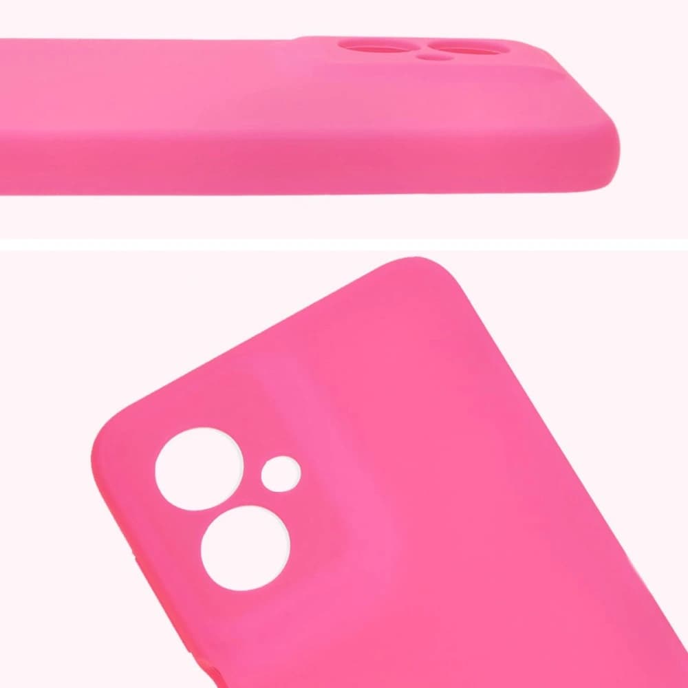 Bizon Soft Case Motorola Moto G55 5G neon pink - 5