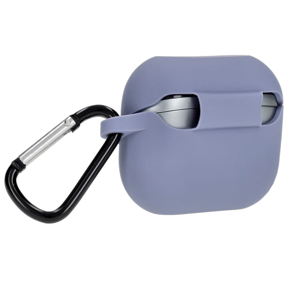 Bizon Case Kopfhörer Silikon Samsung Galaxy Buds 3 / 3 Pro grau - 5