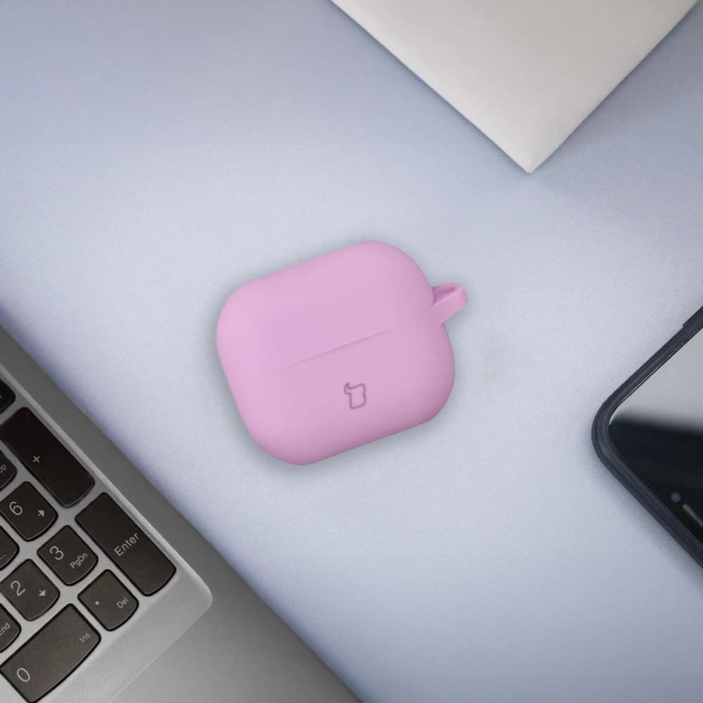 Bizon Case Headphone Silicone Samsung Galaxy Buds 3 / 3 Pro light purple - 3