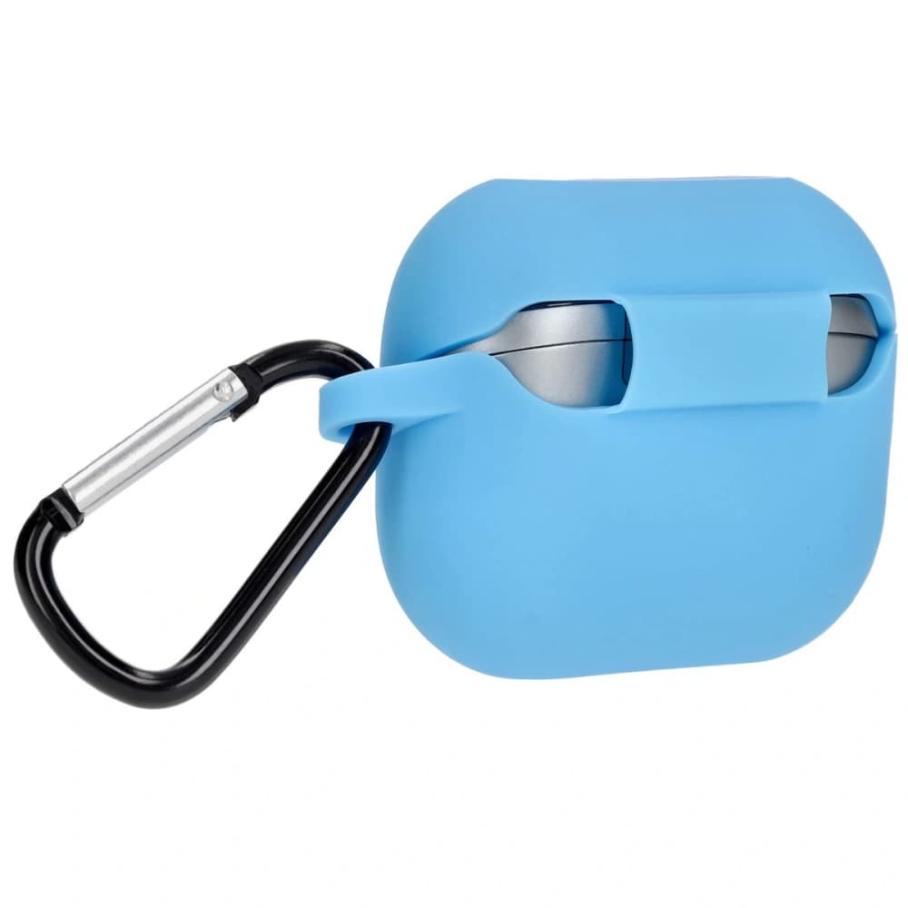 Bizon Case Kopfhörer Silikon Samsung Galaxy Buds 3 / 3 Pro blau - 5