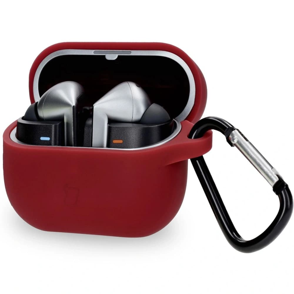 Bizon Case Headphone Silicone Samsung Galaxy Buds 3 / 3 Pro burgundy - 1