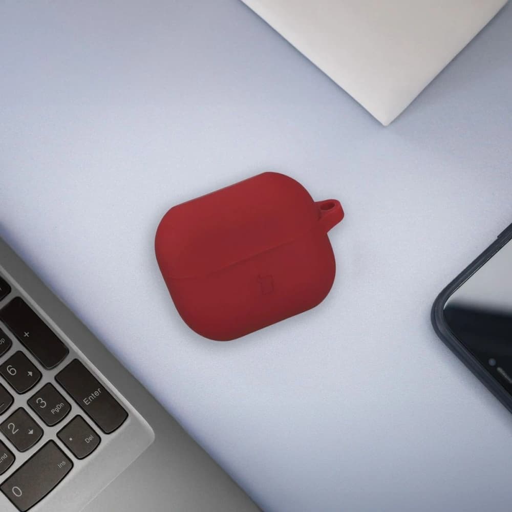 Bizon Case Headphone Silicone Samsung Galaxy Buds 3 / 3 Pro burgundy - 3