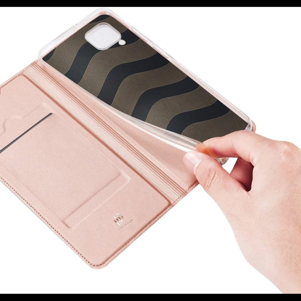 DuxDucis SkinPro Huawei P40 Lite Rose Gold + Screen protector - 2