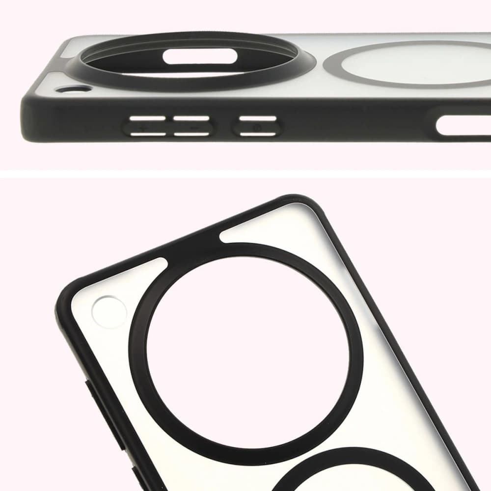 Bizon Case MatteO Oppo Find X8 Pro translucent with black frame - 4