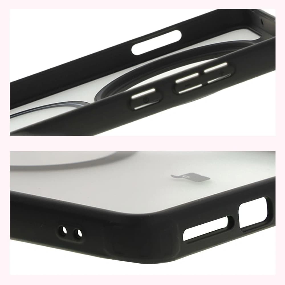 Bizon Case MatteO Oppo Find X8 Pro translucent with black frame - 5