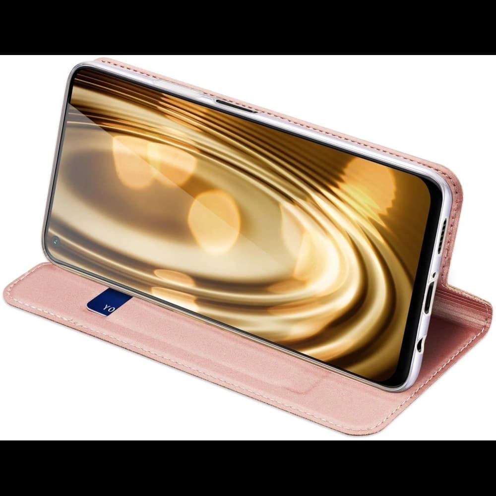 DuxDucis SkinPro Huawei P40 Lite Rose Gold + Screen protector - 7