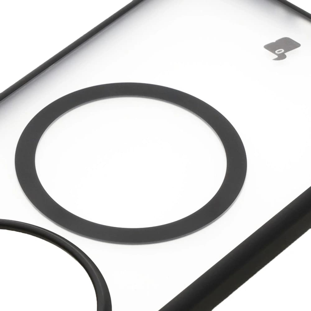 Bizon Case MatteO für OnePlus 13 transparent mit schwarzem Rahmen - 3