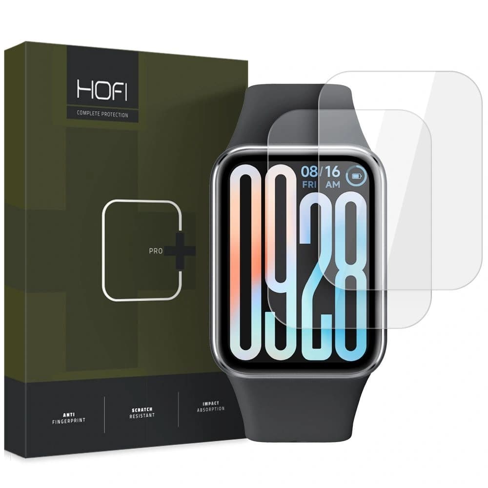 Hofi Hydroflex Pro+ Xiaomi Smart Band 9 Pro Clear [2 PACK] - 1