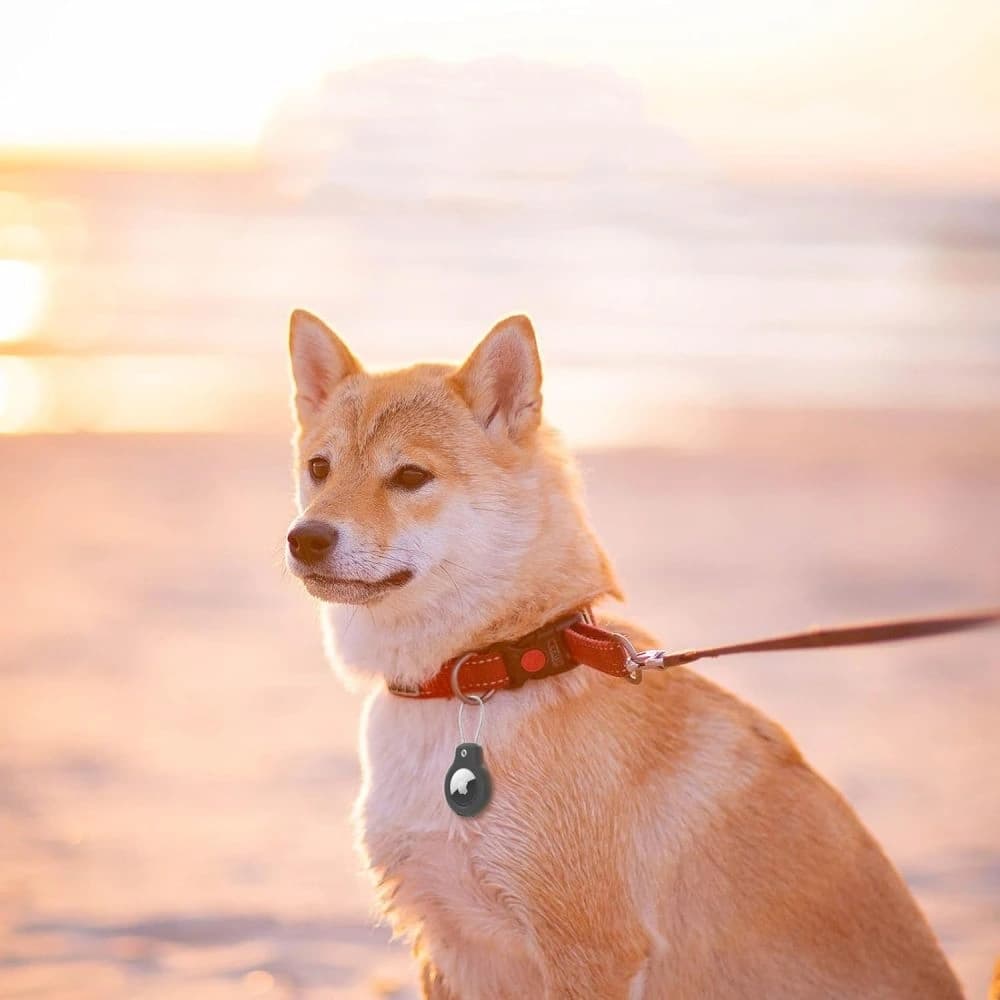 Tech-Protect Rough Vein Apple Airtag Black [2 PACK] - 5