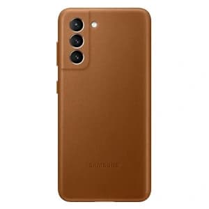 [OUTLET] Etui Samsung Galaxy S21+ Plus EF-VG996LA braun/braun Lederhülle
