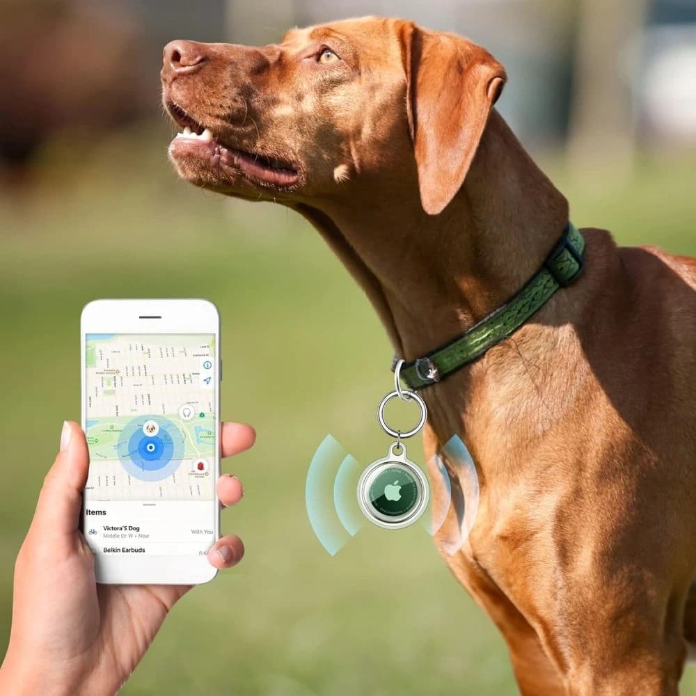 Tech-Protect Icon Apple AirTag Clear [4 PACK] - 5