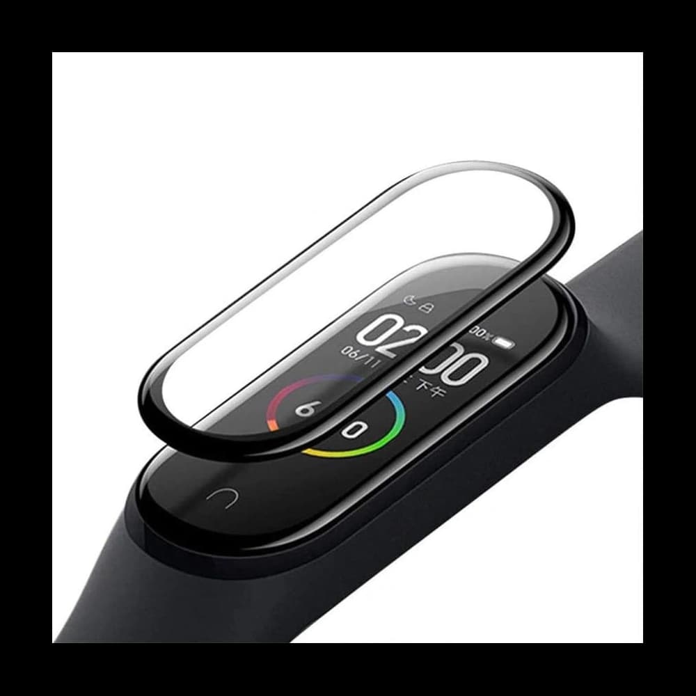 Bizon Glass Edge Xiaomi Mi Band 6 / 5 black - 2