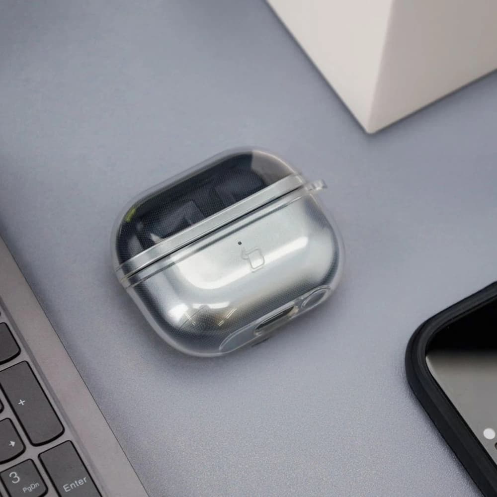 Bizon Case Kopfhörer Klar Samsung Galaxy Buds 3/3 Pro transparent - 3