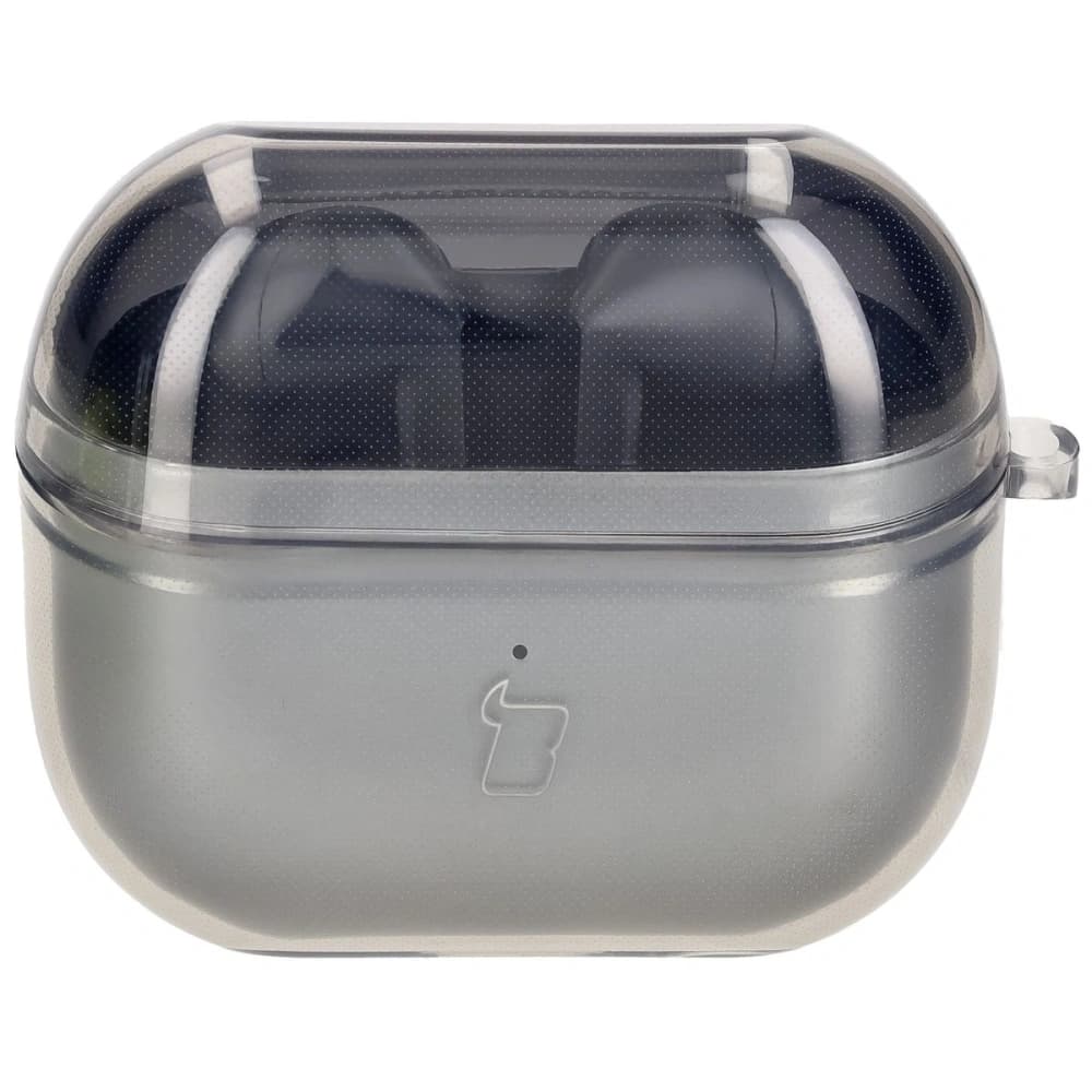 Bizon Case Kopfhörer Clear Samsung Galaxy Buds 3/3 Pro transparent-schwarz - 2