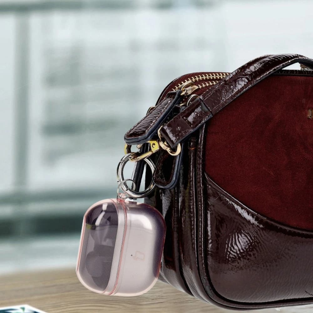 Bizon Case Kopfhörer Clear Samsung Galaxy Buds 3/3 Pro transparent-pink - 4