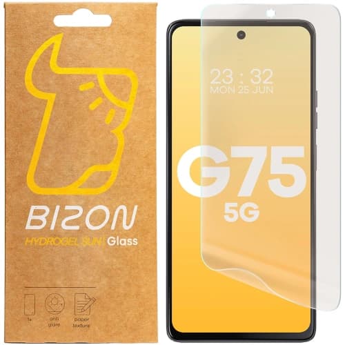 Bizon Glass Hydrogel Sonne Motorola Moto G75 5G [2 PACK]