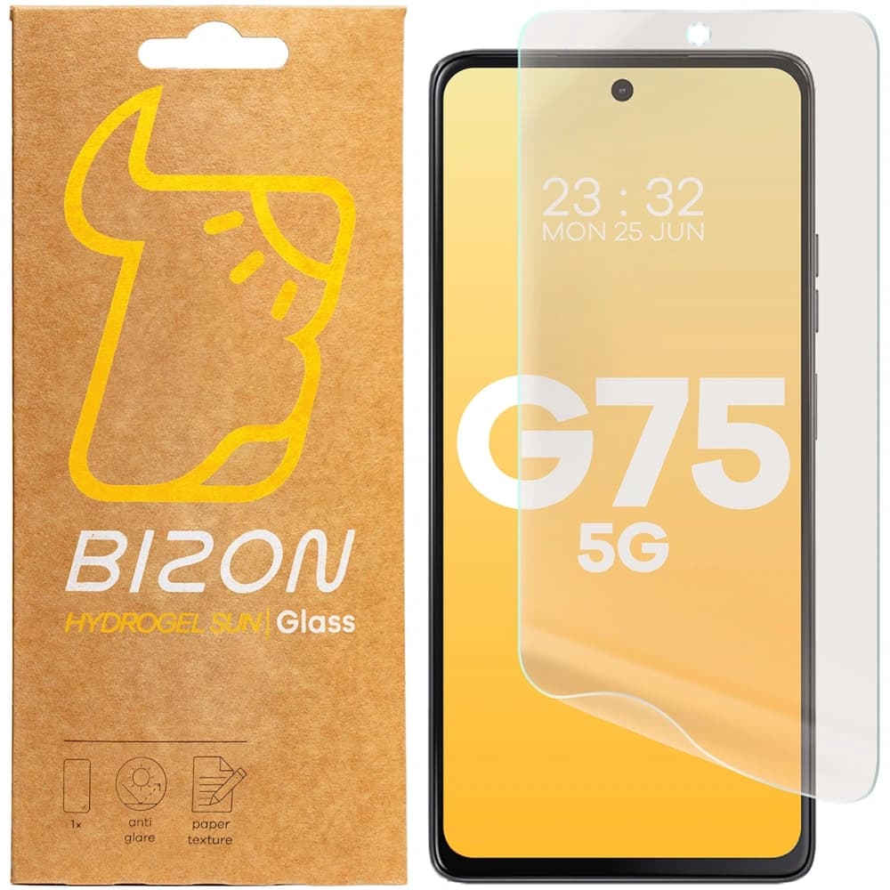 Bizon Glass Hydrogel Sonne Motorola Moto G75 5G [2 PACK] - 1