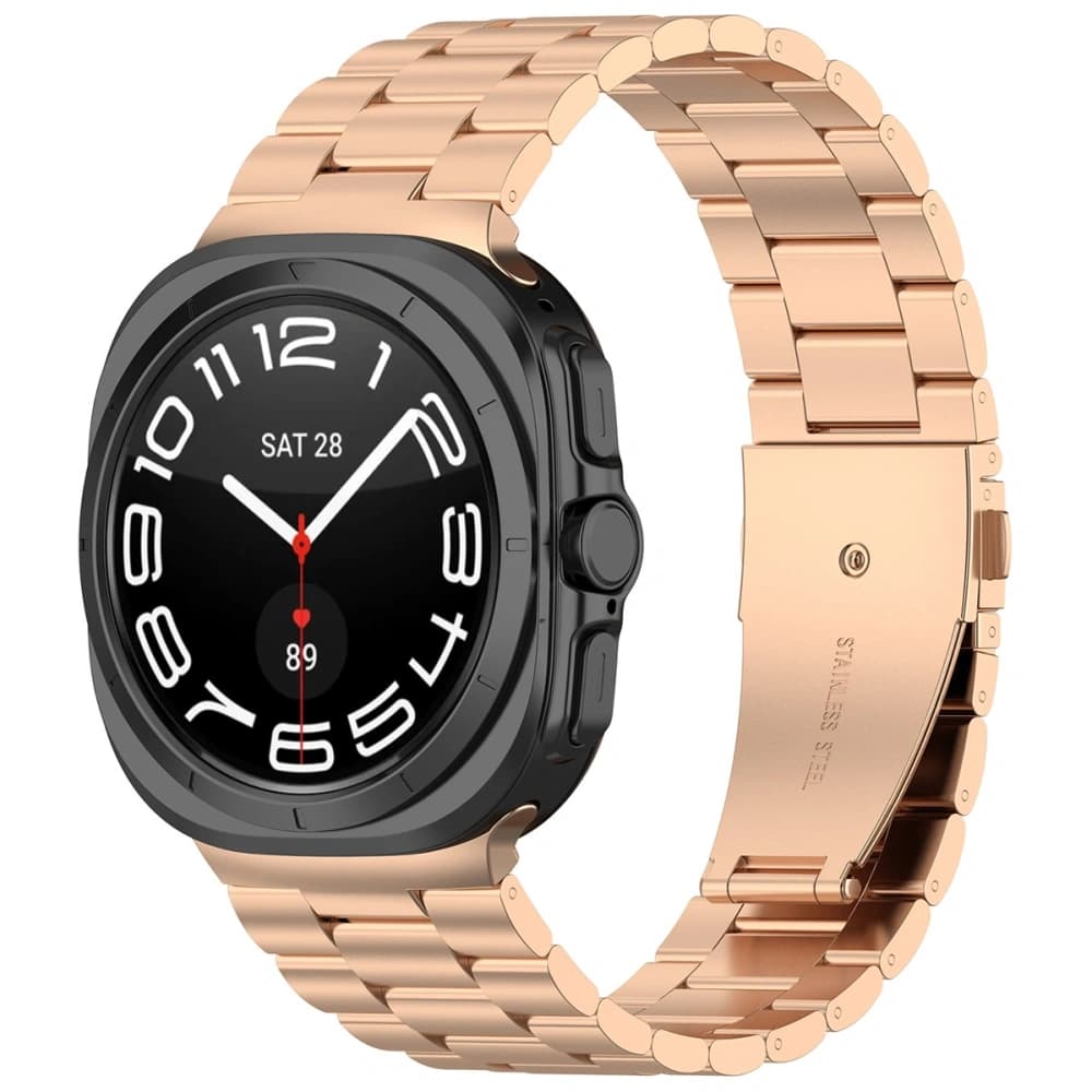 Bizon Strap Uhr Aura Samsung Galaxy Uhr Ultra 47 mm roségold - 2