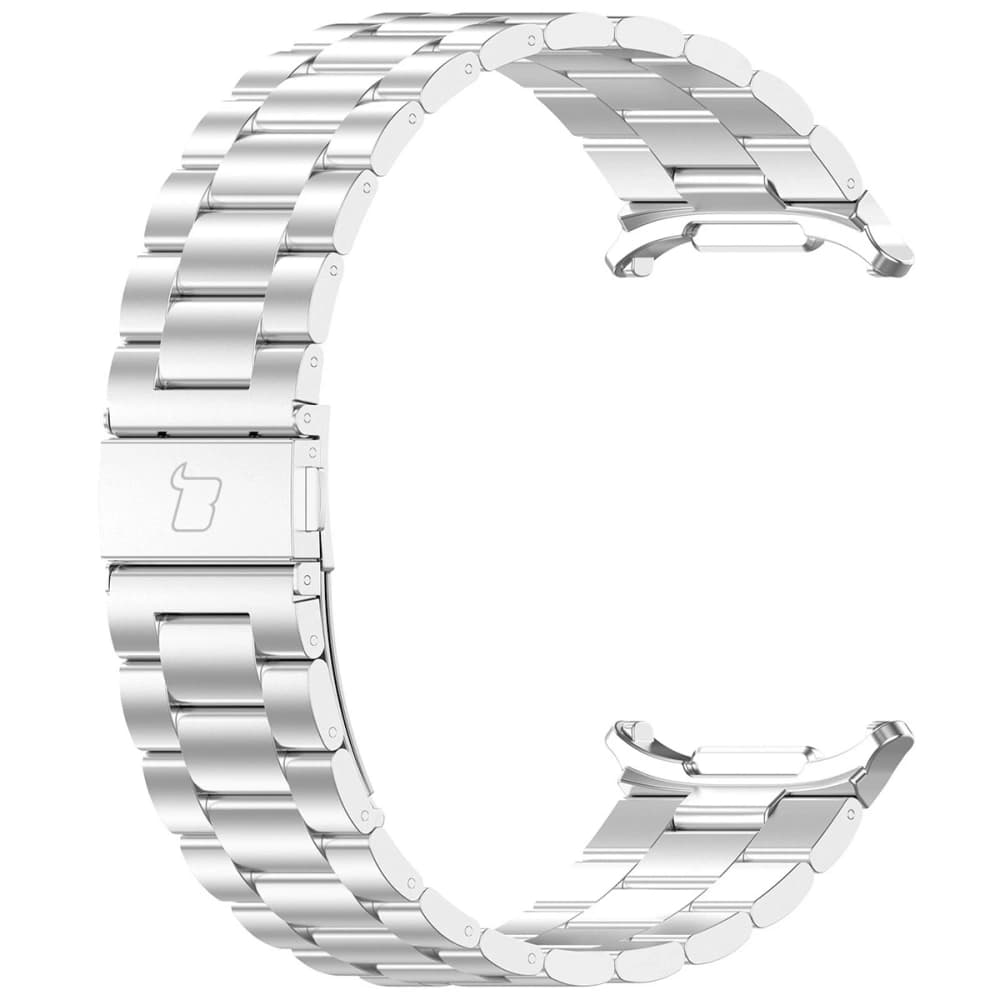Bizon Strap Uhr Aura Samsung Galaxy Uhr Ultra 47 mm silber - 5