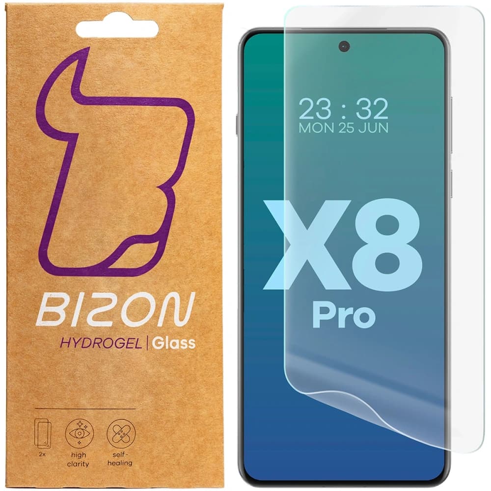 Bizon Glass Hydrogel Front Oppo Find X8 Pro [2 PACK] - 1