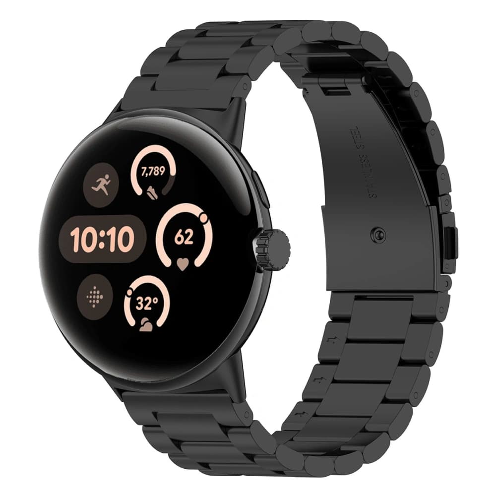 Bizon Armbanduhr Aura Google Pixel Uhr 3 / 2 / 1 41 mm schwarz - 2