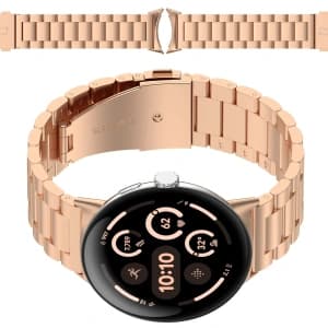Bizon Strap Watch Aura Google Pixel Watch 4 / 3 / 2 / 1 41 mm roségold