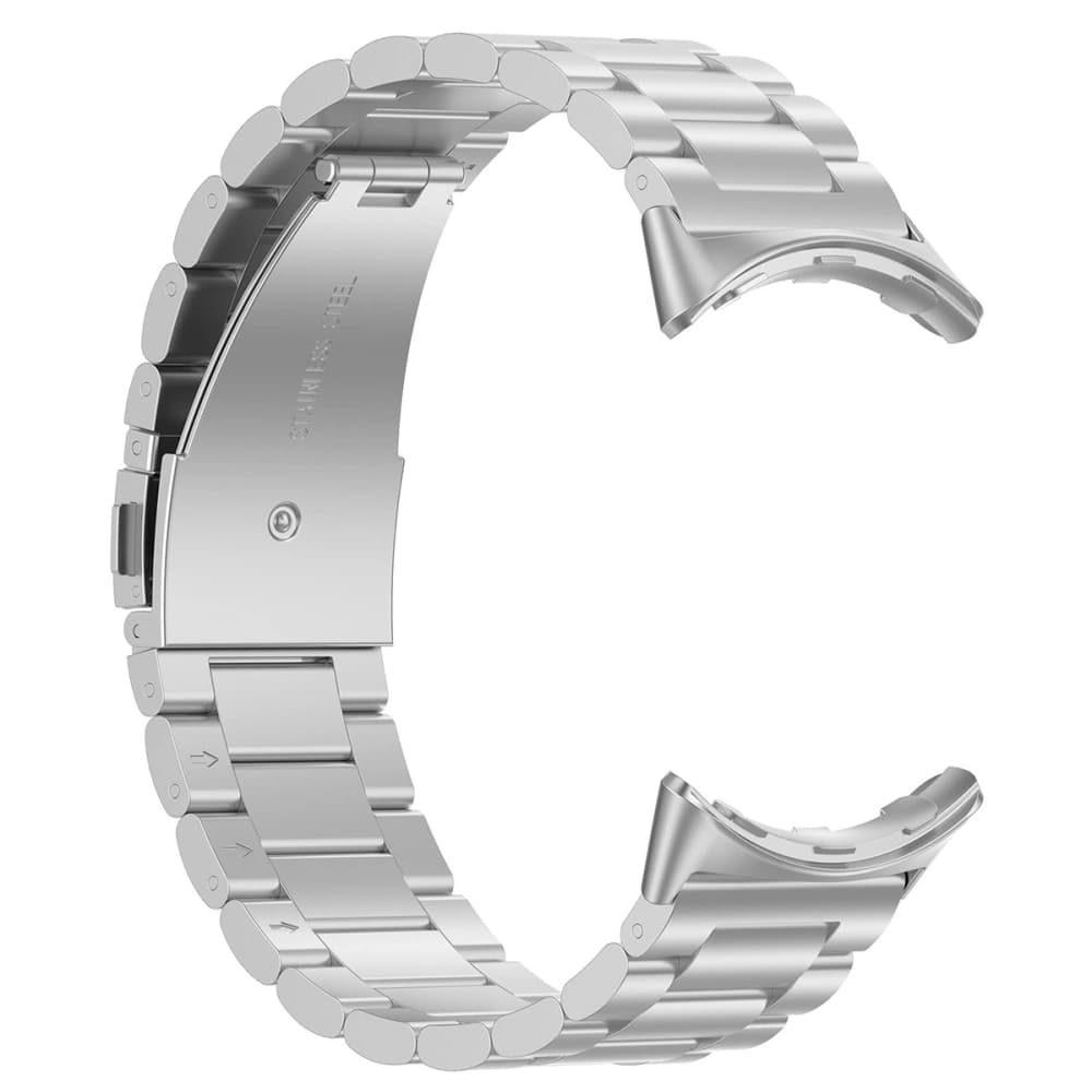 Bizon Armbanduhr Aura Google Pixel Uhr 3 / 2 / 1 41 mm silber - 6